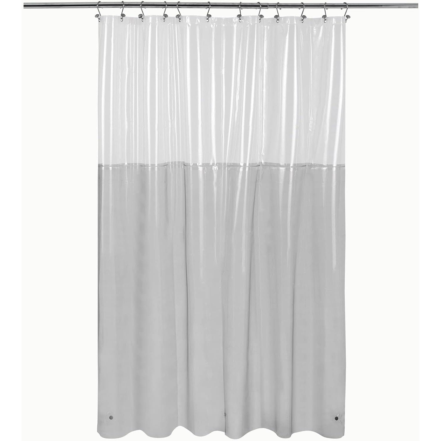 Barossa Design Plastic Shower Liner Clear - Premium PEVA Shower Curtain Liner with Rustproof Grommets and 3 Magnets, Waterproof Cute Lightweight Standard Size Shower Curtains for Bathroom - Clear - Medaid - Lebanon