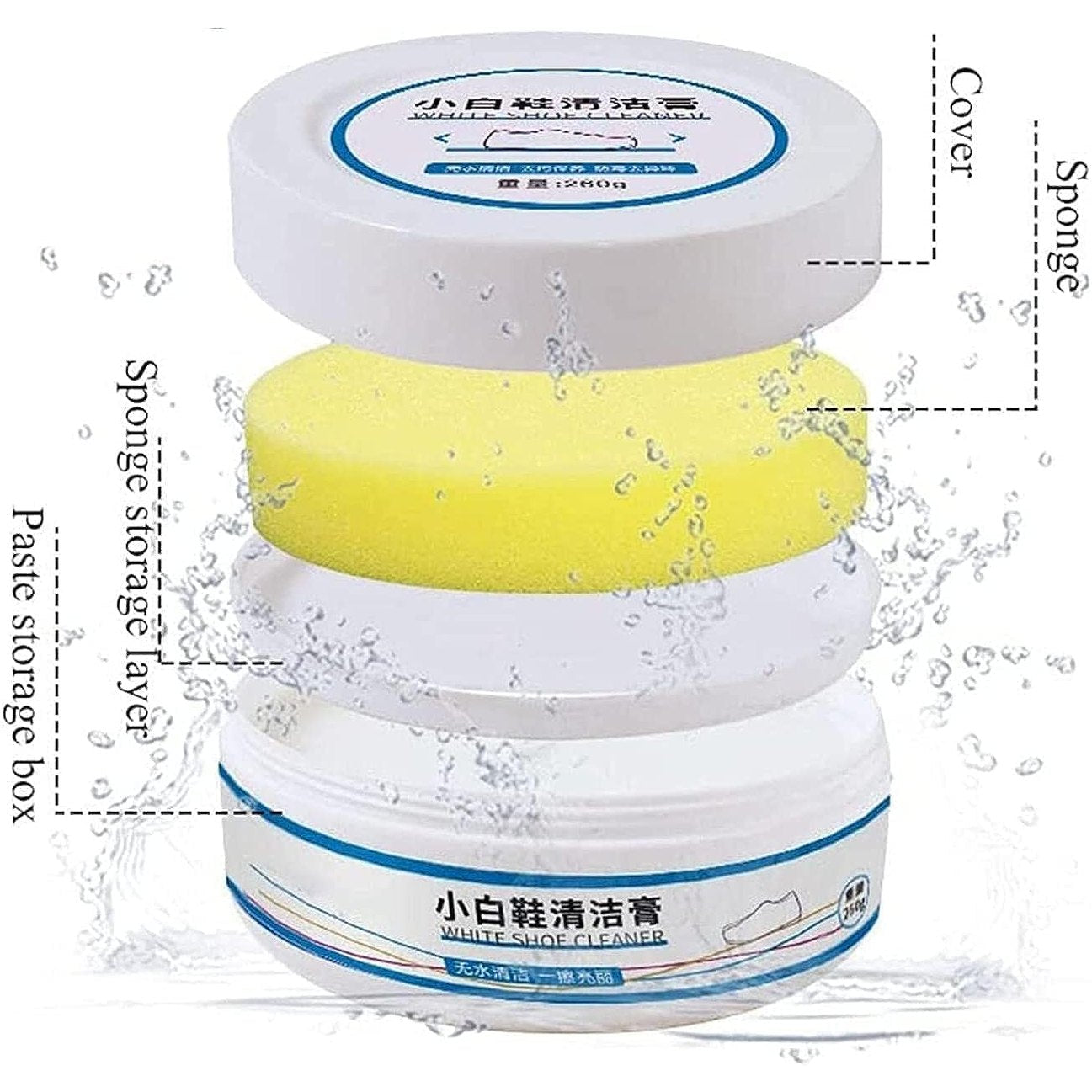 White Shoes Cleaning Cream - Medaid International