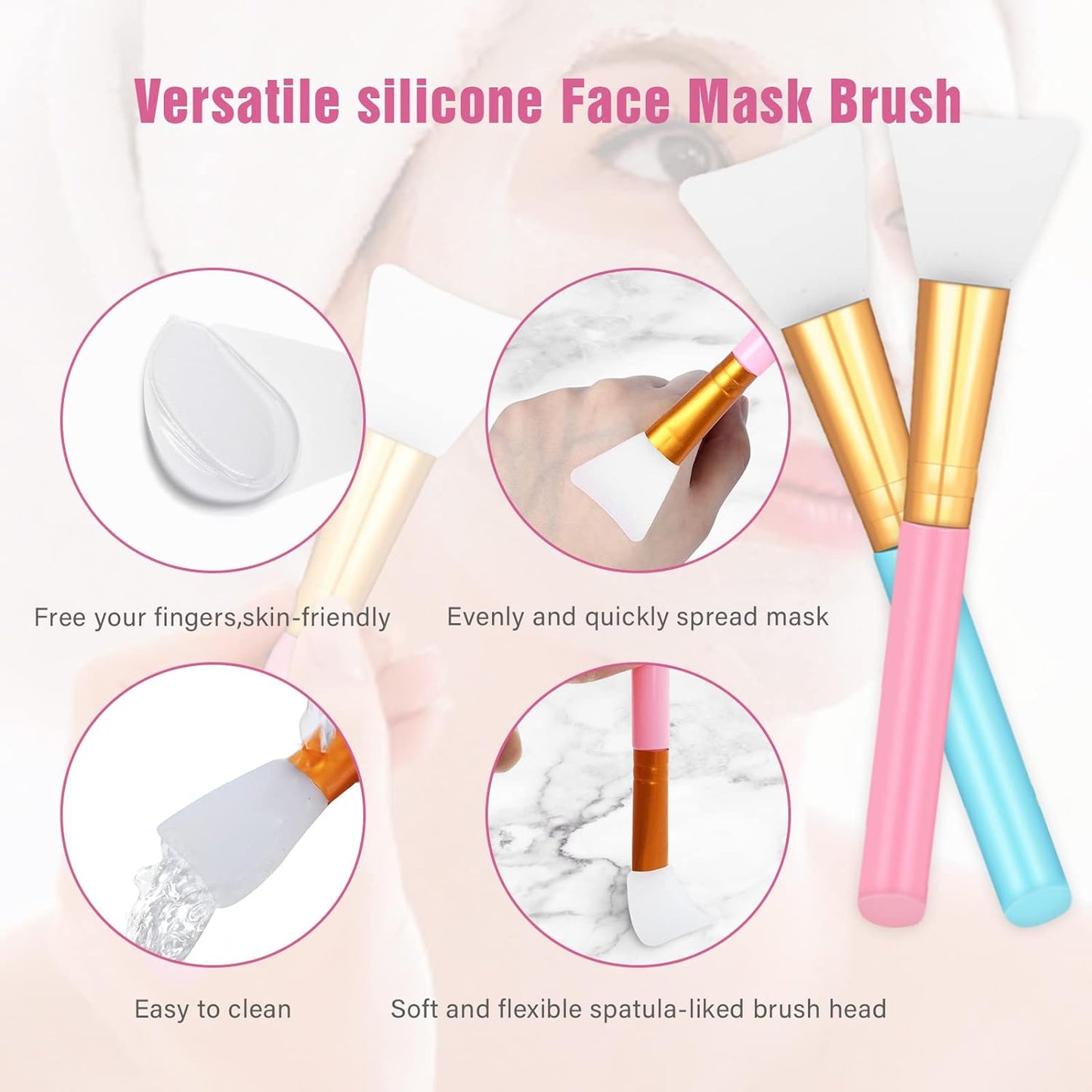 Silicone Facial Mask Brush - Medaid International