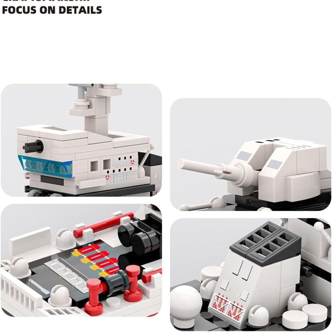 Military Ship 3D Puzzle - Medaid International