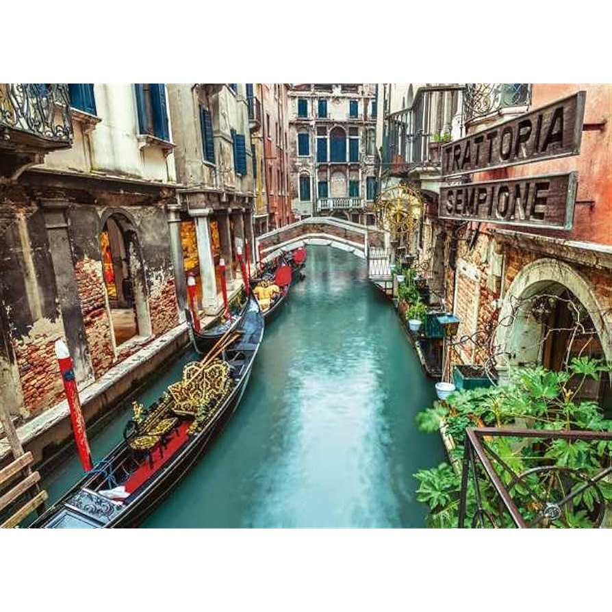 Canal Puzzle, 1000 Pcs HQC - Medaid International