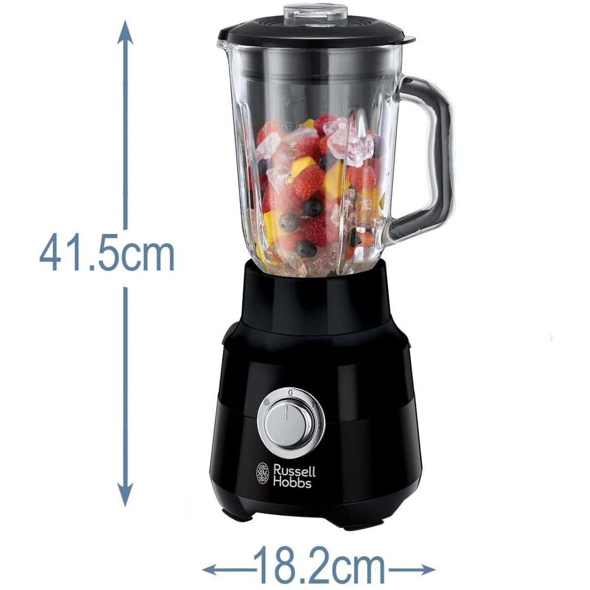 Russell Hobbs Desire Jug Blender, 1.5 Litre, Matte Black - Medaid International