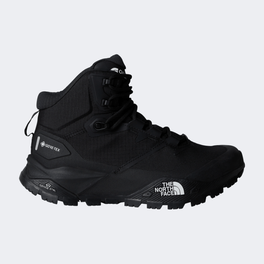 The North Face Offtrail Hike Mid Goretex Women Hiking Shoes Black/White - Medaid International