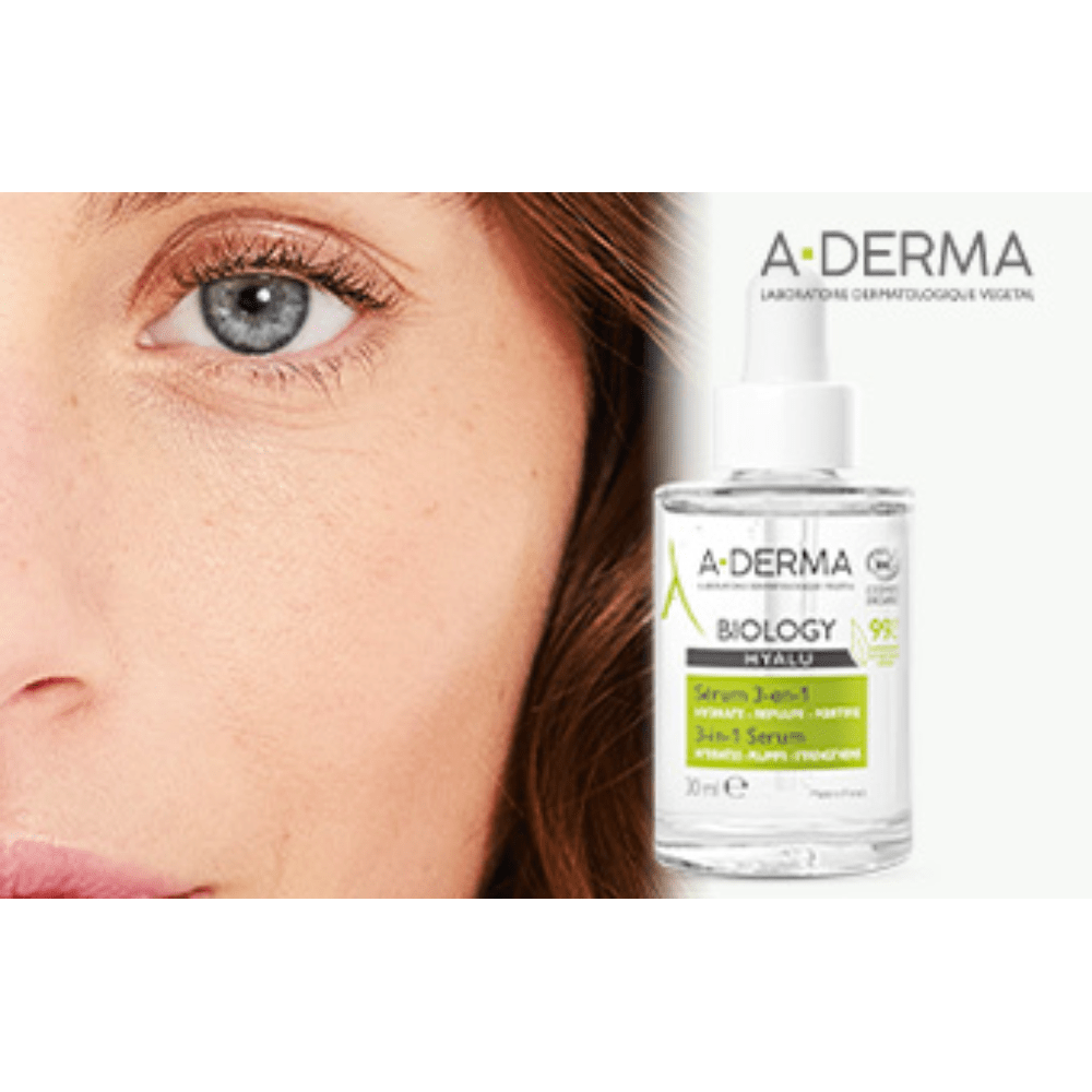 A-derma Biology Hyalu 3 in 1 Serum - 30 ml - Medaid