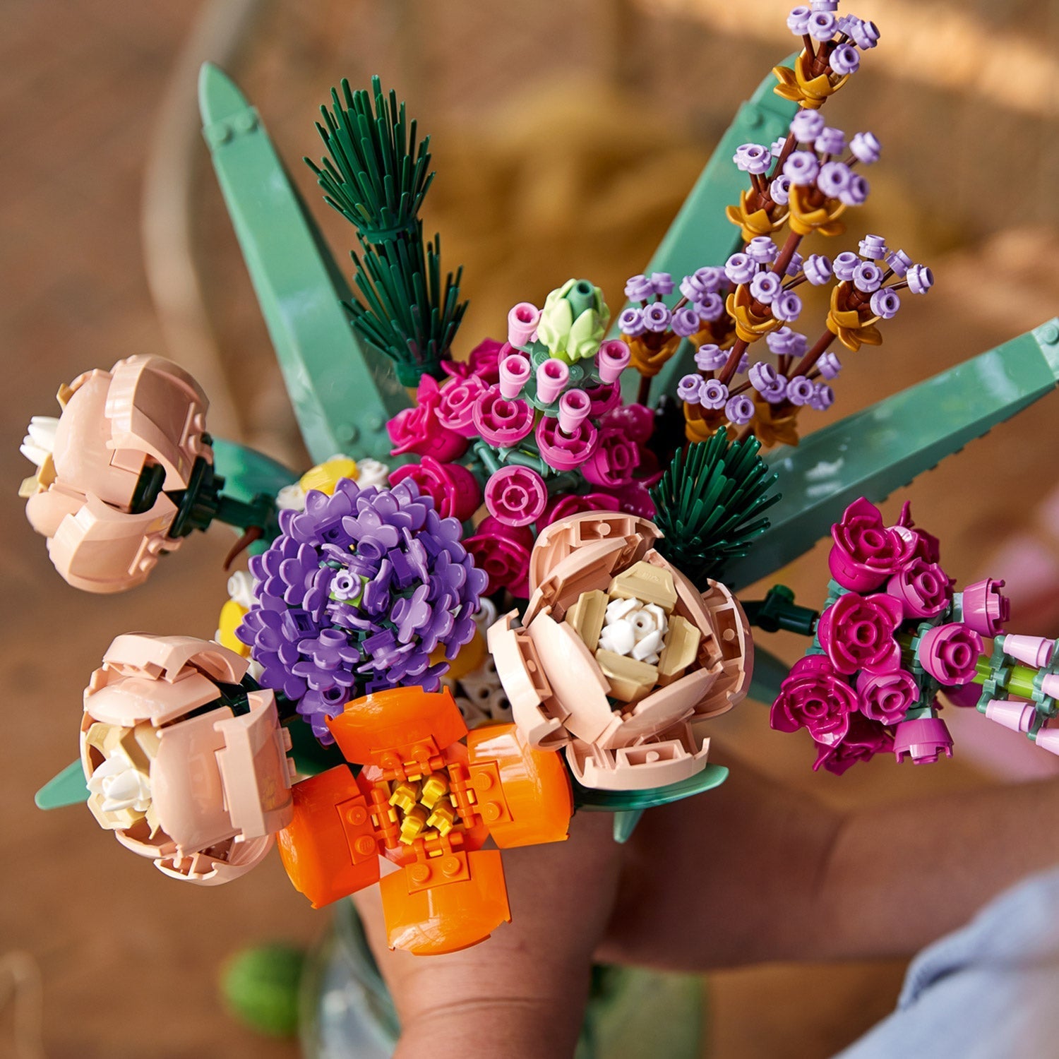 Flower Bouquet Lego Flowers By Lego - Medaid International