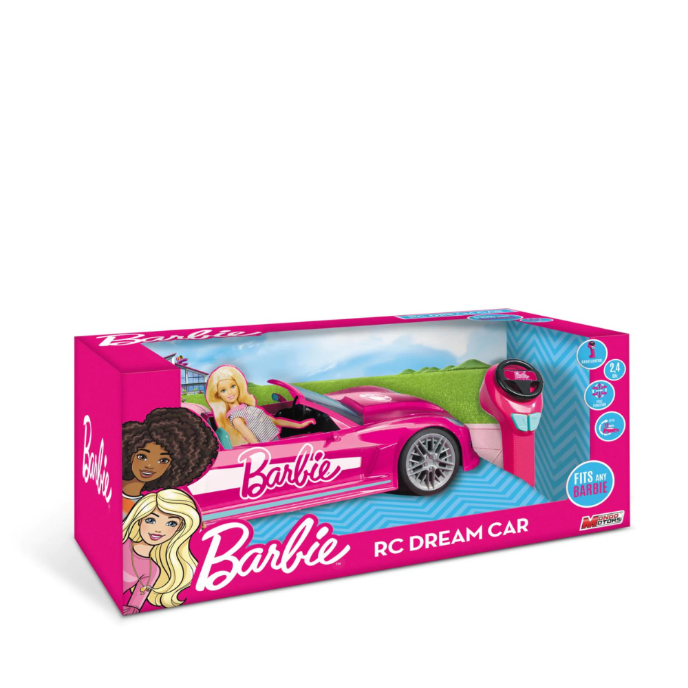 Barbie Rc Dream Car 2.4Ghz Toy Car - Medaid International