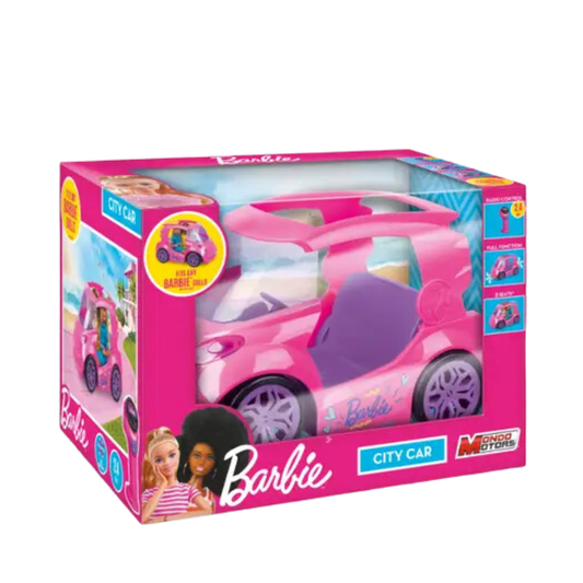 Barbie  2.4 Ghz Remote Control City Car - Medaid International
