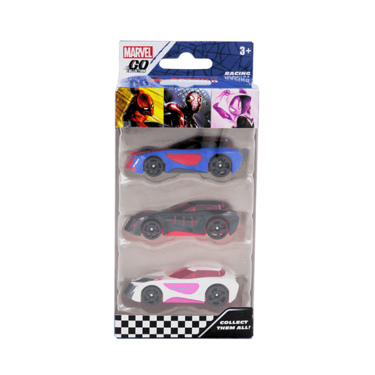 MARVEL GO RACING W4 3 piece 1 pack - Medaid International