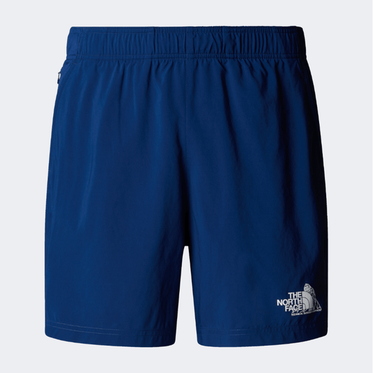 The North Face 24/7 7 Inch Graphic Men Hiking Short Estate Blue - Medaid International