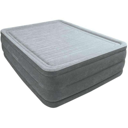 Comfort Plush High Air Bed Queen Size with built-in electric pump - Medaid International