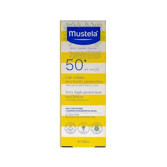 Mustela sun lotion spf50+ all skin types - Medaid