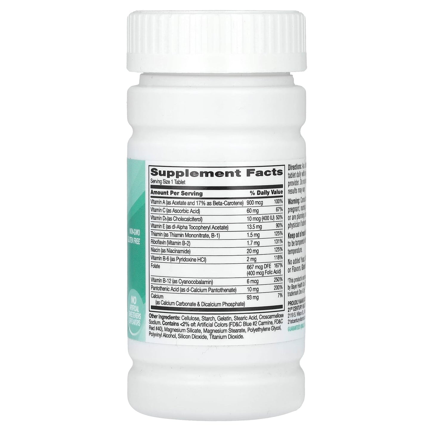 21st Century, One Daily, Essential, 100 Tablets - Medaid