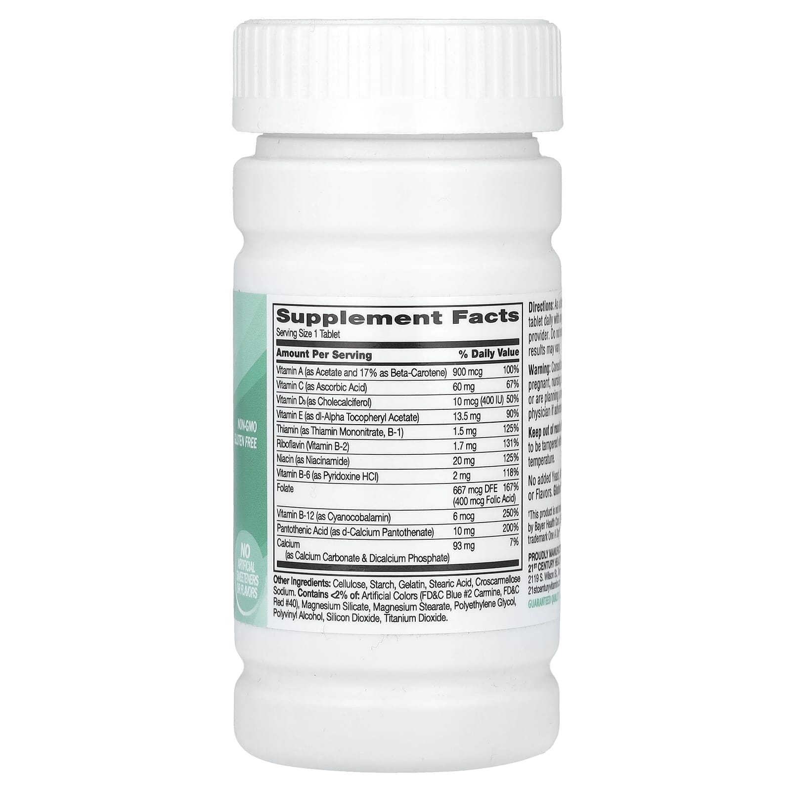 21st Century, One Daily, Essential, 100 Tablets - Medaid