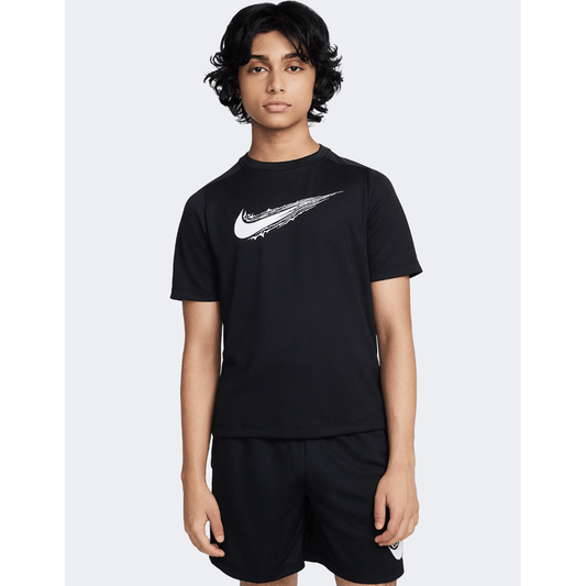 Nike Multi Boys Training T-Shirt Black - Medaid International