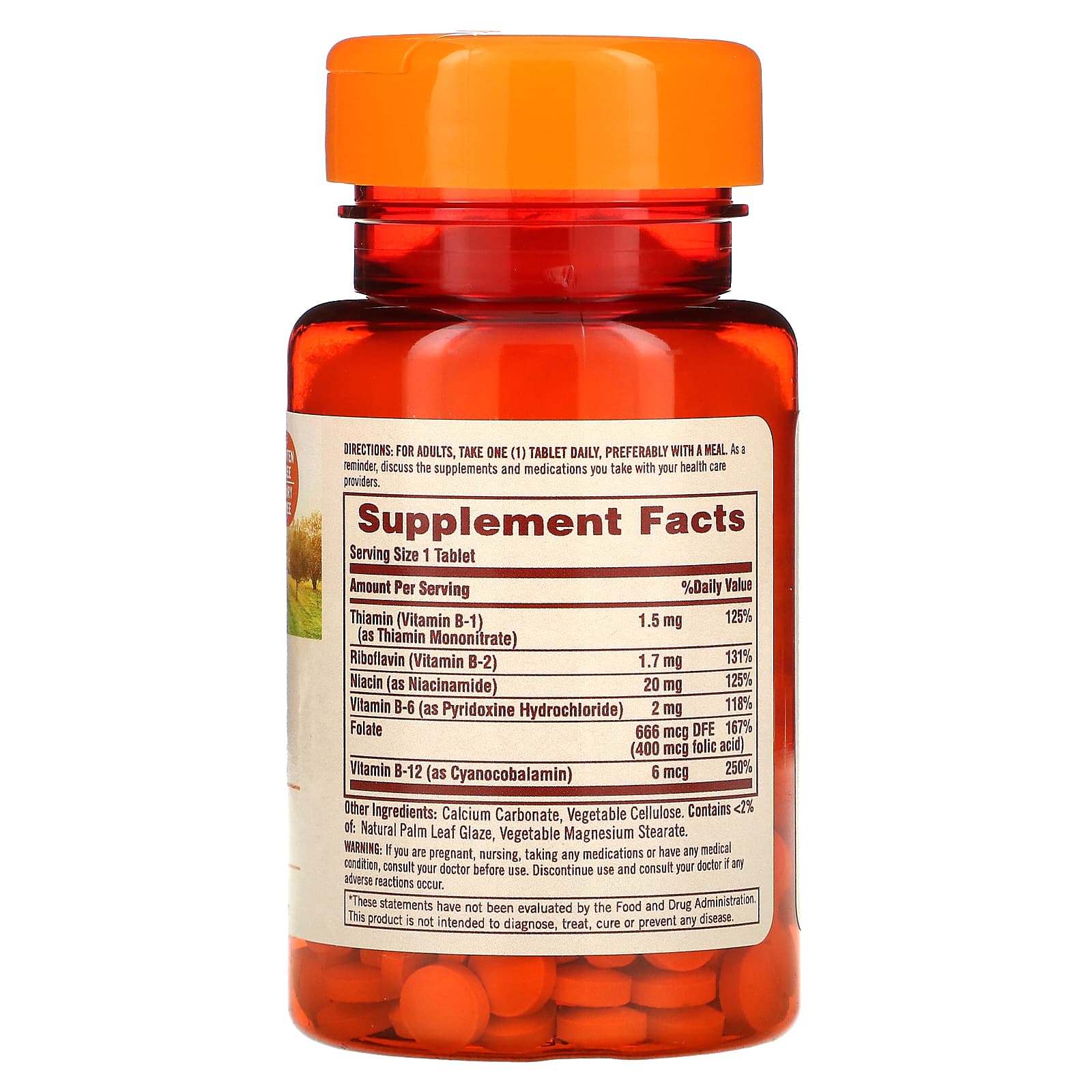 Sundown Naturals, B-Complex, 100 Tablets - Medaid International