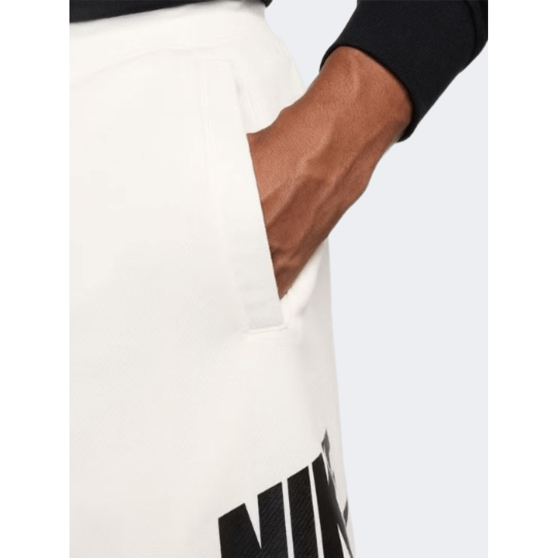 Nike Club French Terry Alumni Men Lifestyle Short Off White - Medaid International