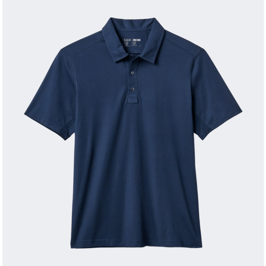 5-11 Archer Crest Men Tactical Polo Short Sleeve Pacific Navy - Medaid International