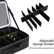 Adjustable Light Make up Bag with Mirror LED Light - Medaid International