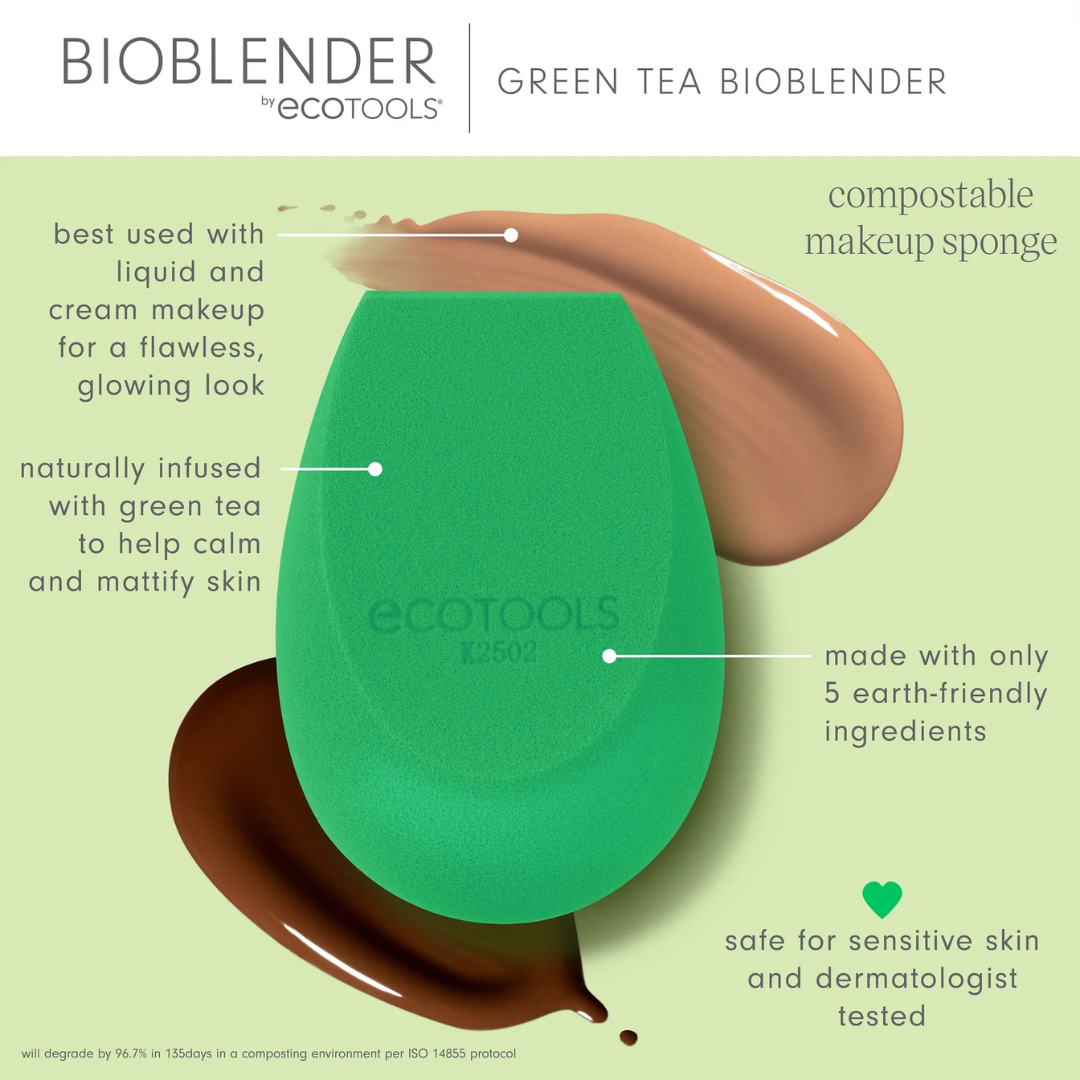 Ecotools Green Tea Bioblender Sponge - Medaid