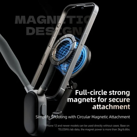 Magnetic Neck Mount for Phone Holder - TELESIN - Medaid International