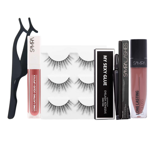 Samra Beauty Red Glam Christmas 30% Off Bundle - Medaid International