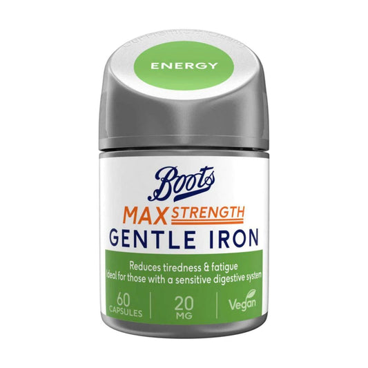 Boots Max Strength - Gentle Iron - 60 Tablets - Medaid International