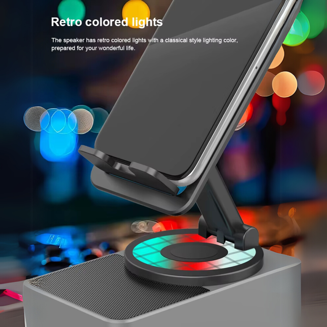 Kisonli M1PLUS Mini Portable Phone Holder Professional Wireless Speaker - Medaid International