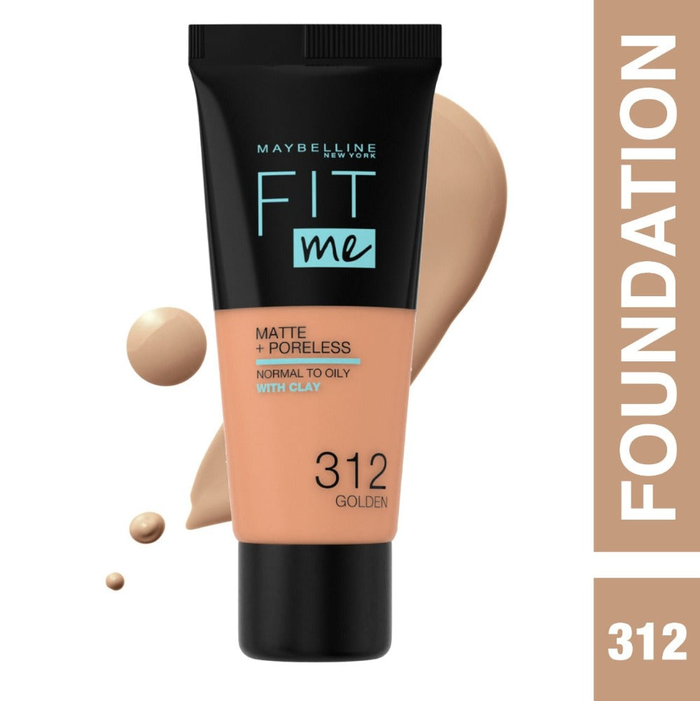 Maybelline Fit Me Matte + Poreless Liquid Foundation - 30 ml - Medaid