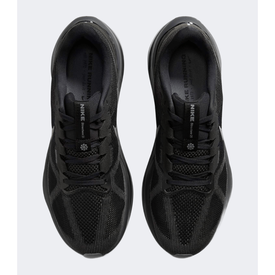 Nike Air Zoom Structure 25 Men Running Sneakers Black/Iron Grey - Medaid International