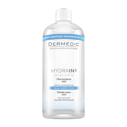 HYDRAIN3-Micellar Water H2O 500ML - Medaid