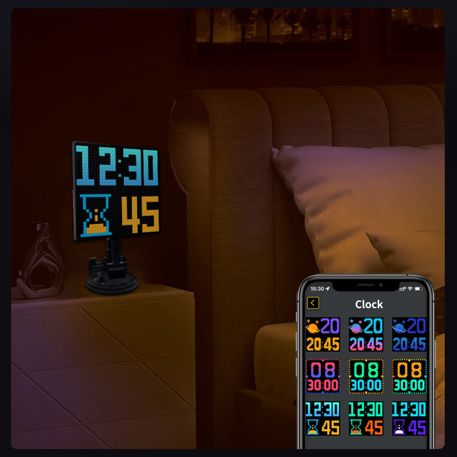 Car LED Smart Screen APP Control Full Color LED Screen Panel - Medaid International