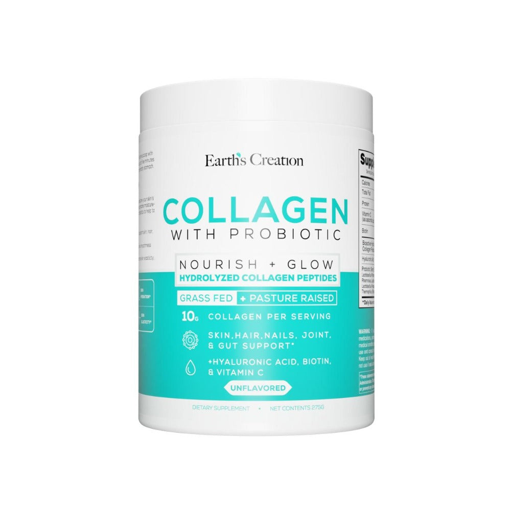 Earth's Creation Grass-fed Collagen With Probiotic - 275 G - Medaid