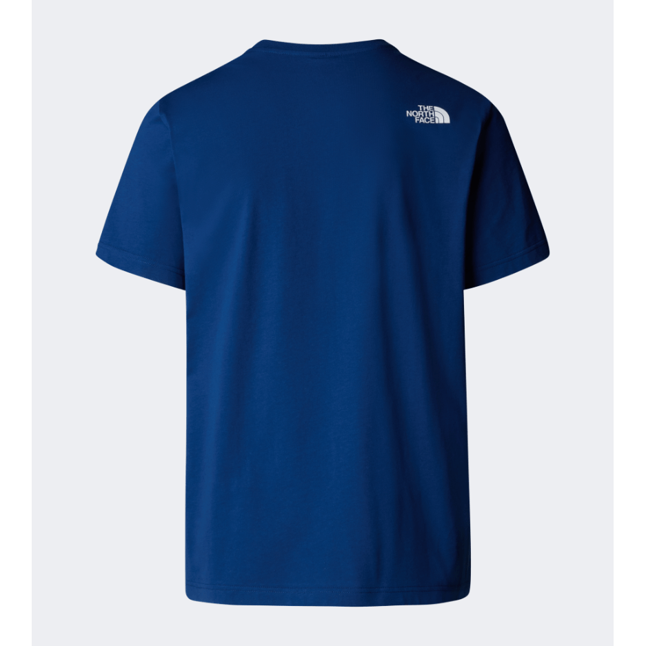 The North Face Mountain Line Men Lifestyle T-Shirt Estate Blue - Medaid International