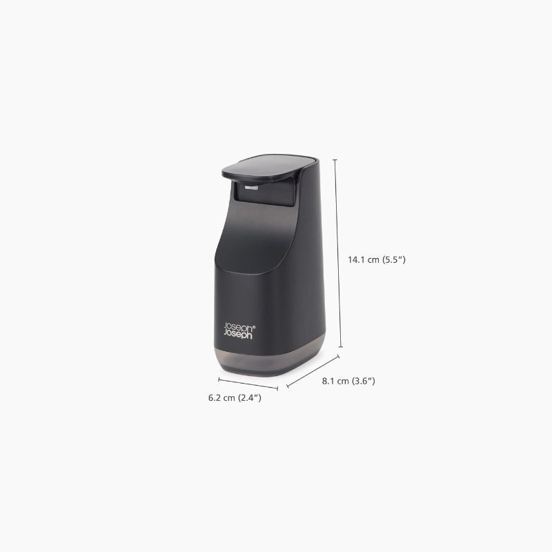 Joseph Joseph Slim™ Compact Matt Black Soap Pump - Medaid International