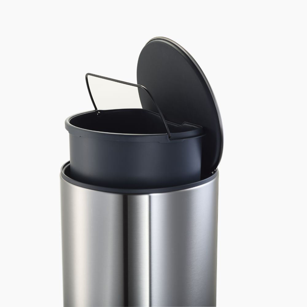 Arc‚Ñ¢ 10L Easy-push Matt Black Pedal Bin - Medaid International