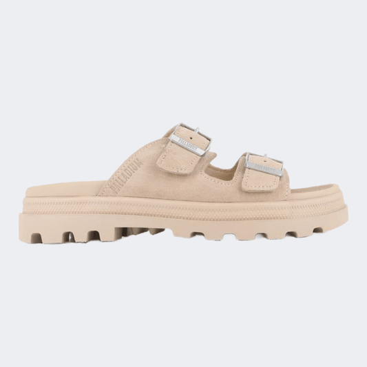 Palladium Dunelite Riviera Sde Women Lifestyle Slippers Warm Sand - Medaid International