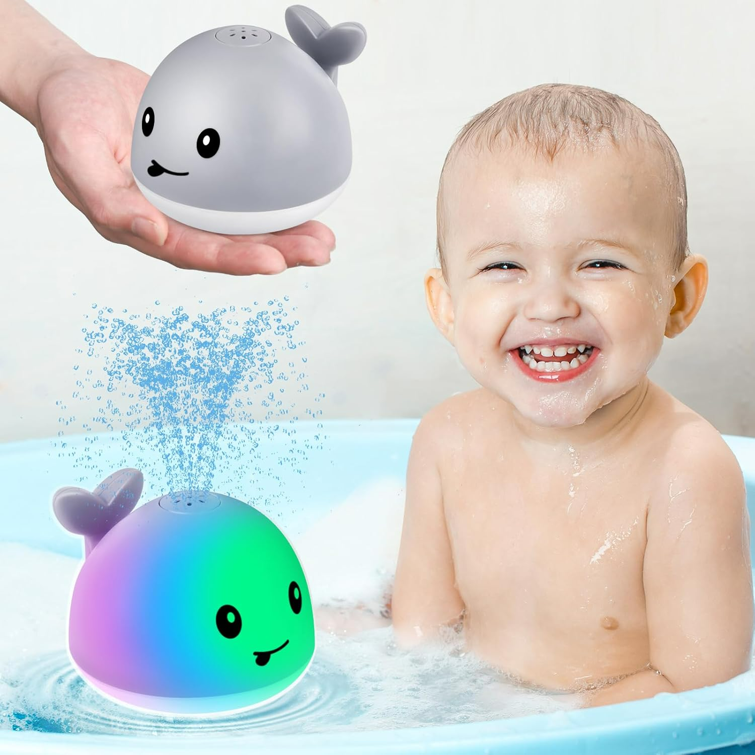 Mini Whale Fountain Bath Game - Medaid International