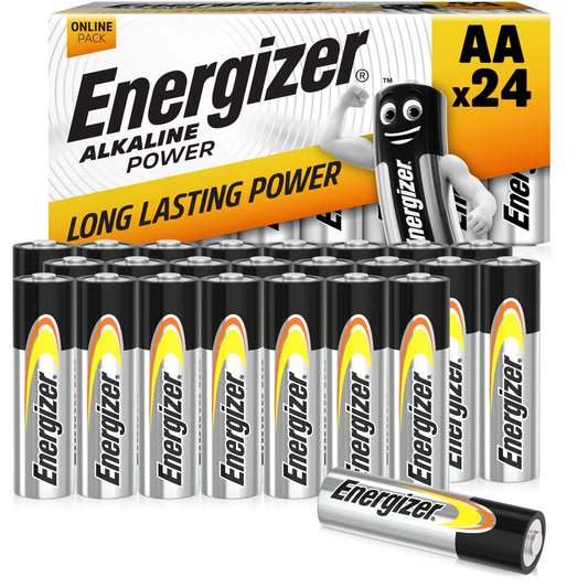 Energizer Double A Batteries, Alkaline Power, 24 Pack - Medaid International