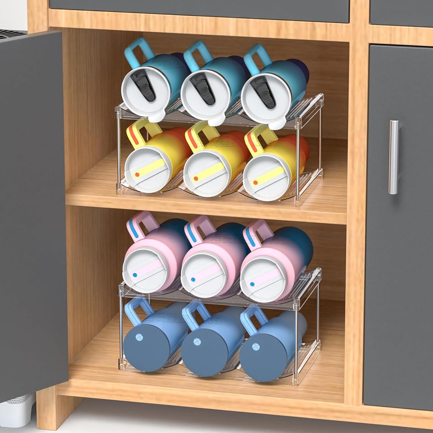 Water Bottles Organizer Stand - Medaid International