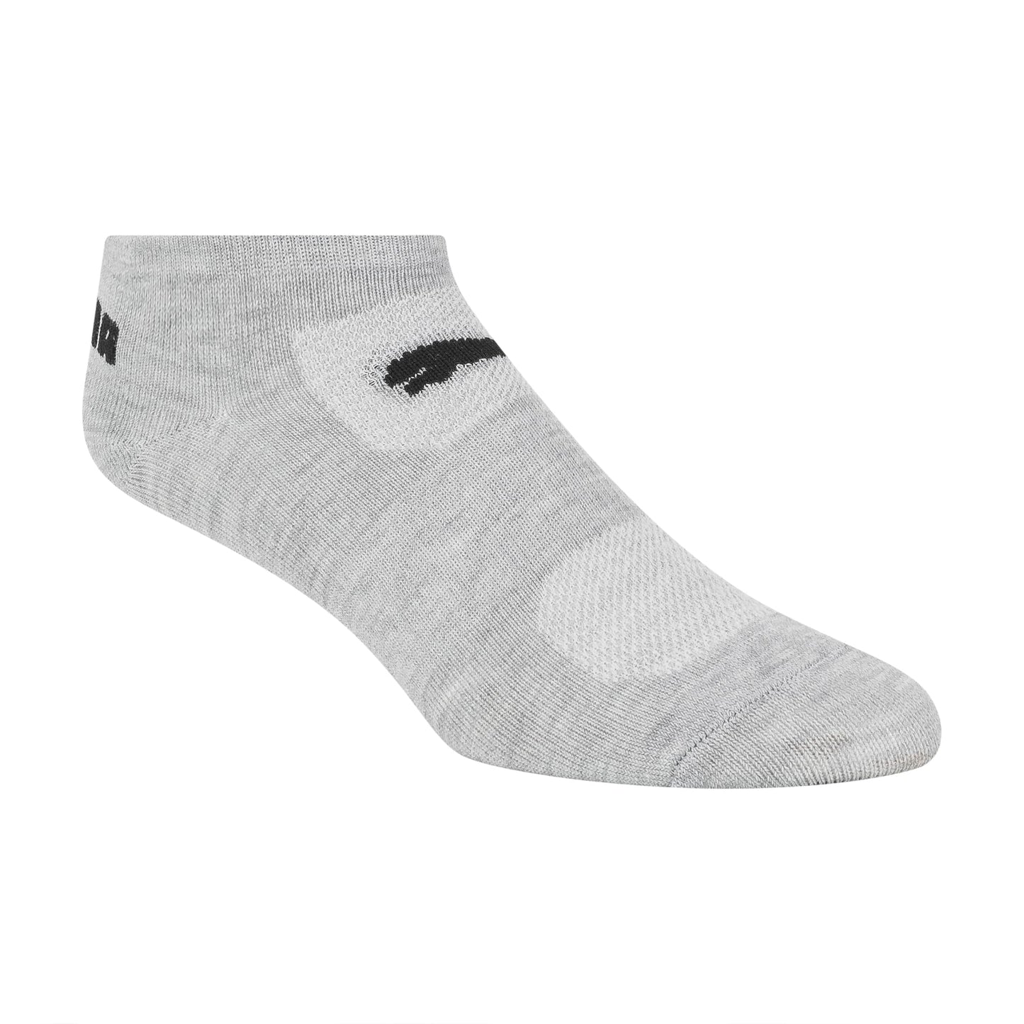 PUMA Womens 6 Pack Runner Socks, Grey White Black, 9-11 - Medaid International