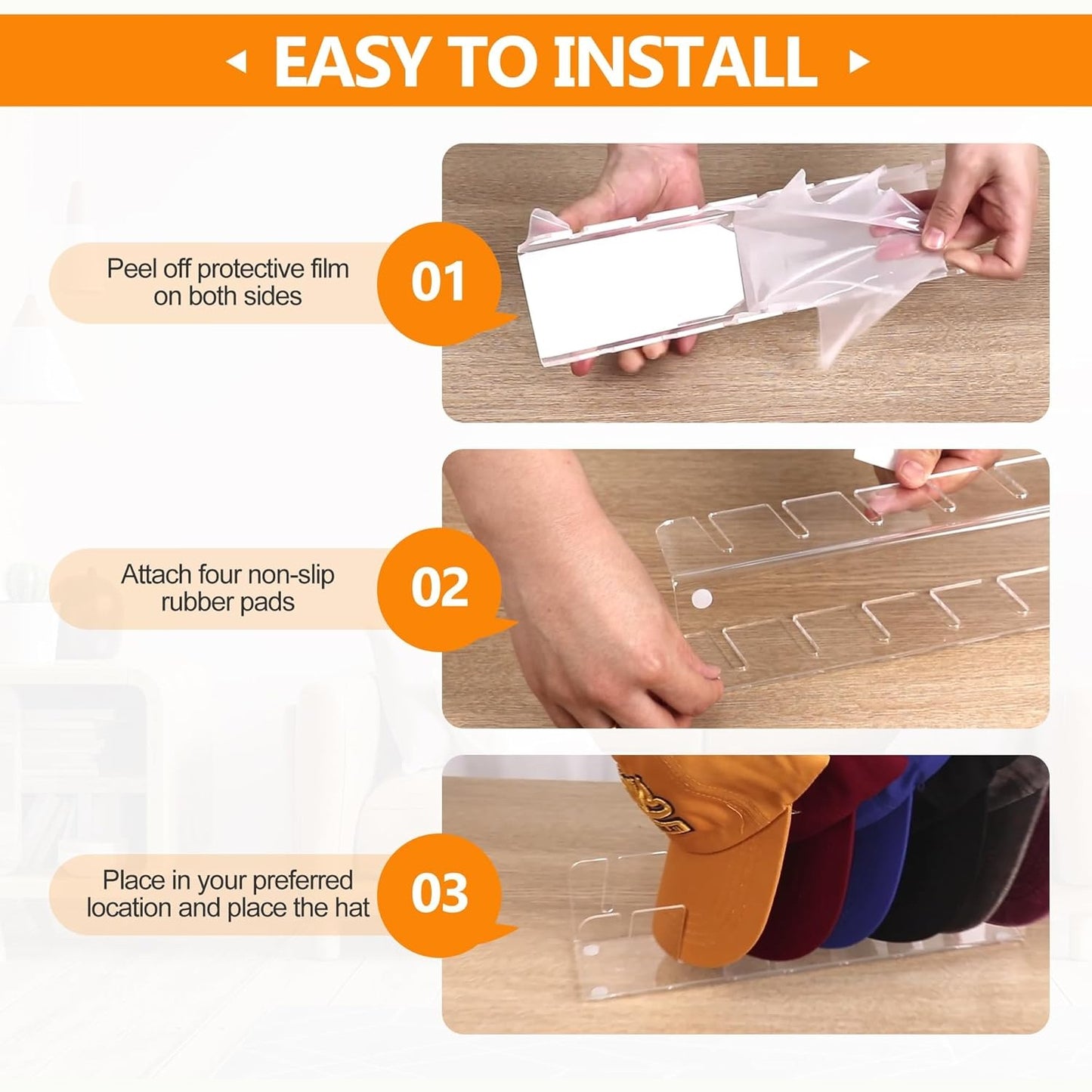 Acryclic Hat Stand - Medaid International