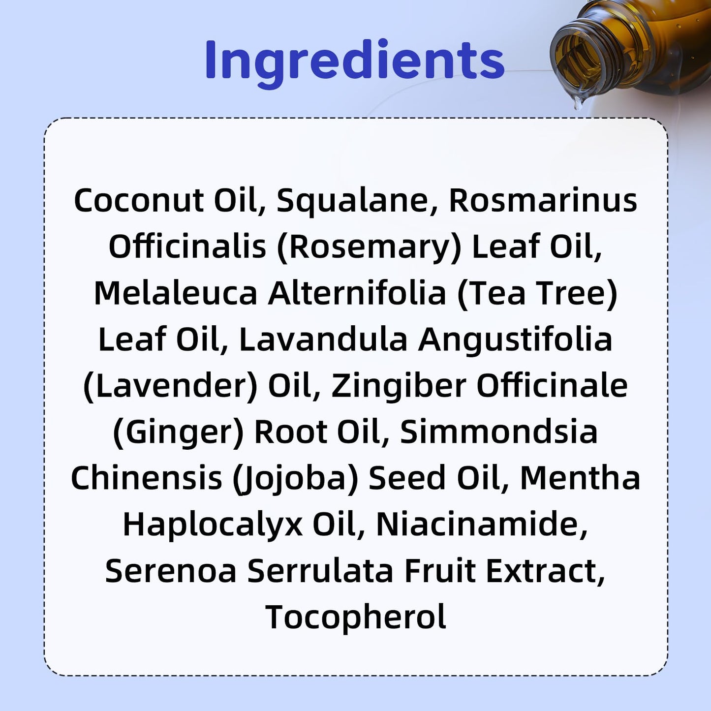 Hair Growth Serum with Rosemary Oil & Saw Palmetto - 100% Natural Plant-Based Formula to Stimulate Follicles, Revive Roots for Visibly Thicker Fuller Hair, Reduce Shedding and Loss For Men & Women - Medaid International