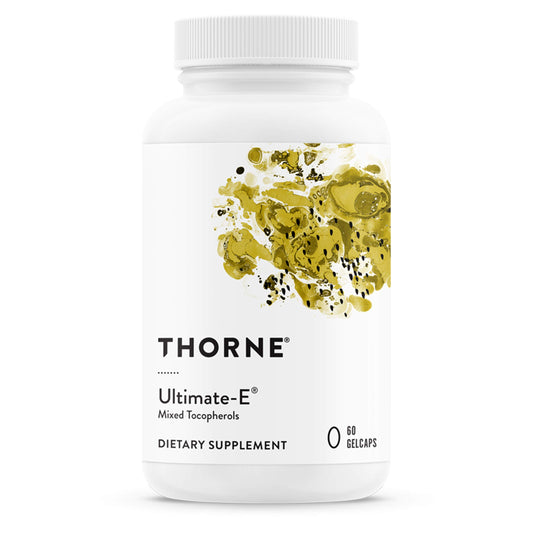 THORNE - Ultimate-E - Contains All of The Natural Forms of Vitamin E - 60 Gelcaps - Medaid International