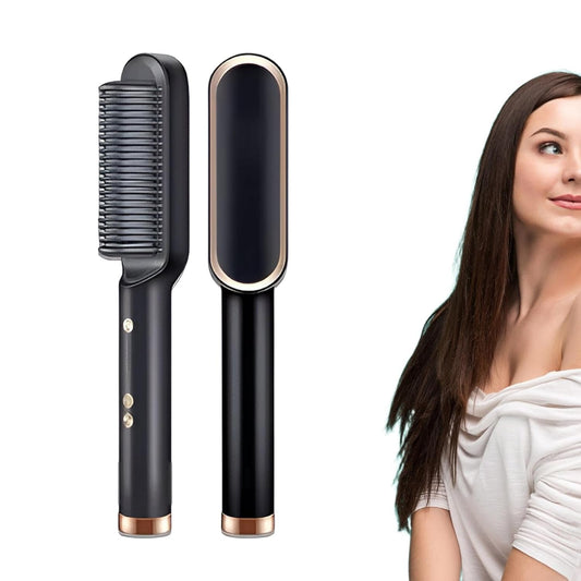 2-in-1 Hair Straightening Comb