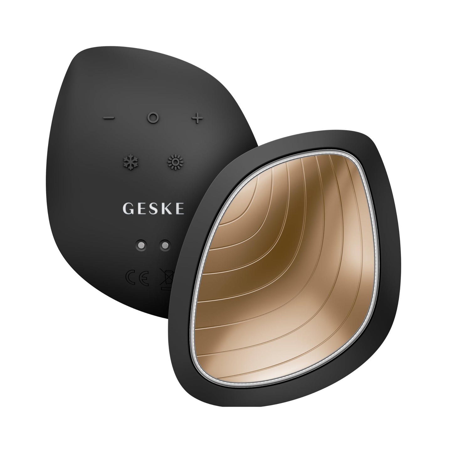 GESKE SmartAppGuided™ Sonic Warm & Cool Mask | 9 in 1 | Beauty LED Face Mask | Facial Glow | Full Spectrum LED Light | Best Face Massager | Vibrating Mask | Warm and Cold Skincare - Medaid International