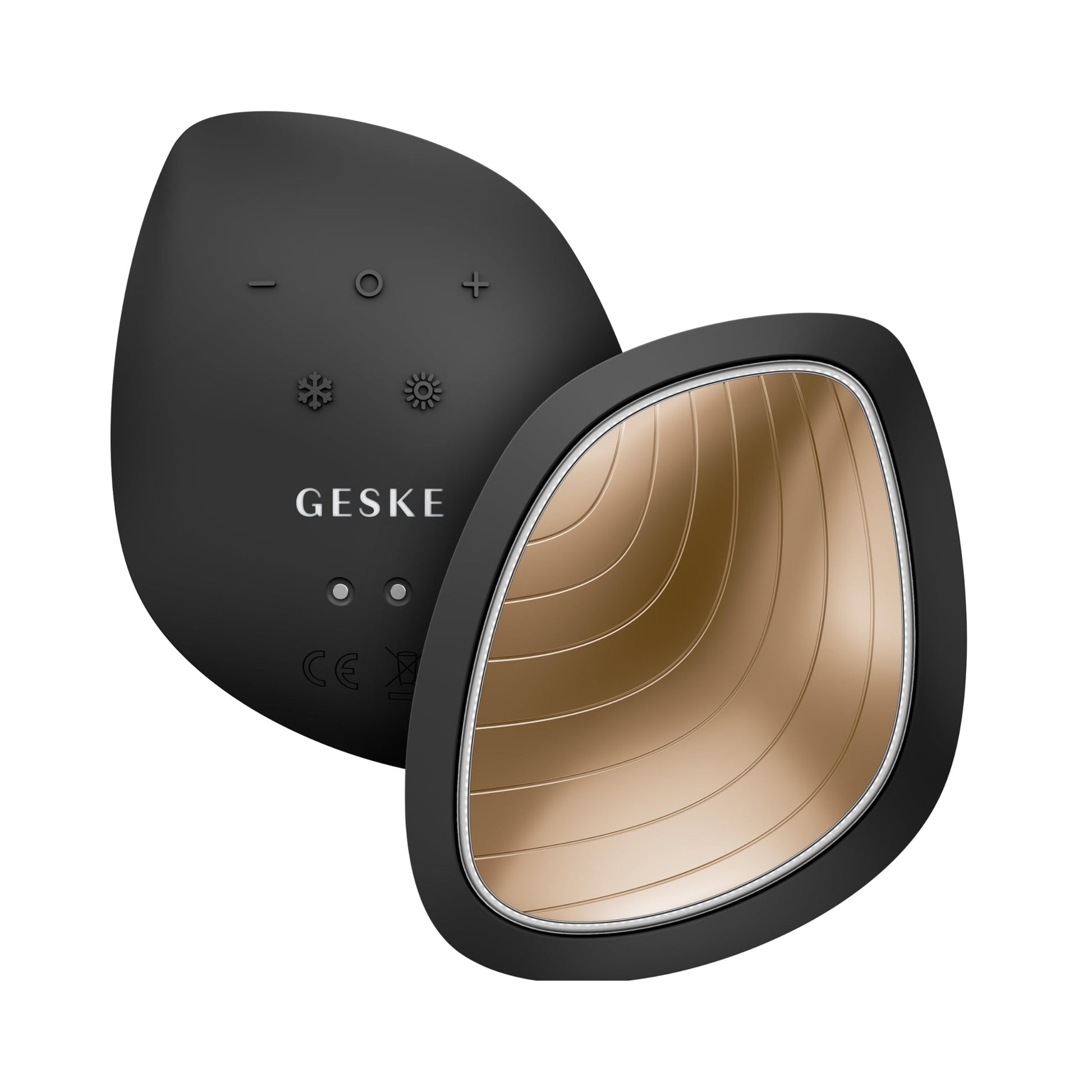 GESKE SmartAppGuided™ Sonic Warm & Cool Mask | 9 in 1 | Beauty LED Face Mask | Facial Glow | Full Spectrum LED Light | Best Face Massager | Vibrating Mask | Warm and Cold Skincare - Medaid International