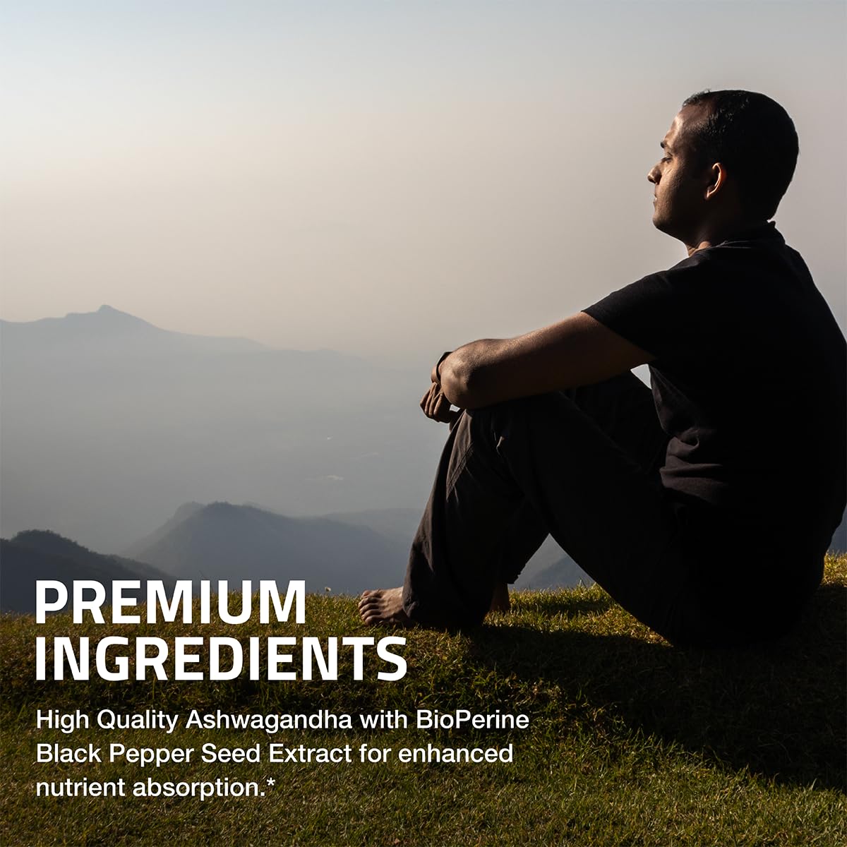 Bronson Ashwagandha Extra Strength Stress & Mood Support with BioPerine - Non GMO Formula, 120 Vegetarian Capsules - Medaid International