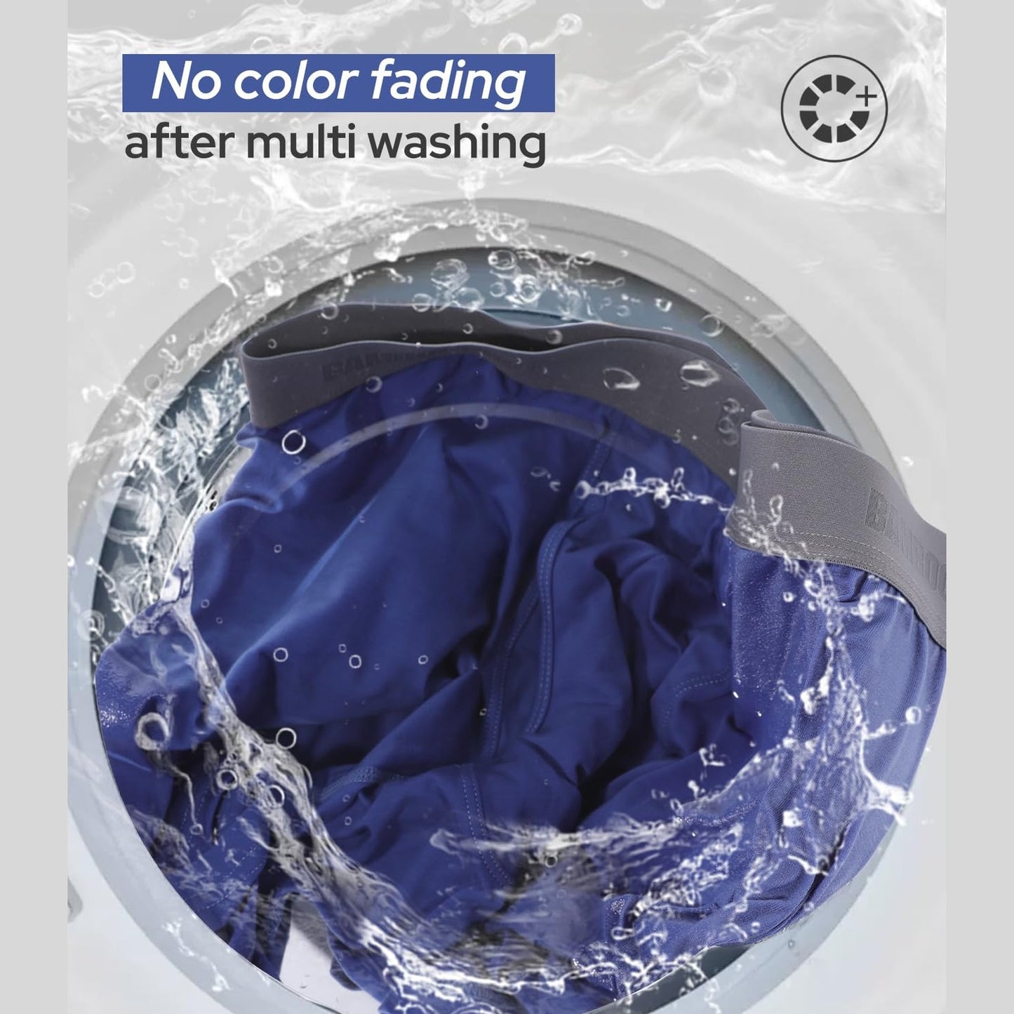 BAMBOO COOL Mens Underwear Ultra Soft & Breathable Boxer Briefs Moisture Wicking Tagless 3D Pouch 4 Pack - Medaid International