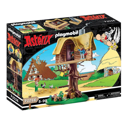 Playmobil Asterix Cacofonix With Tree House - Medaid International