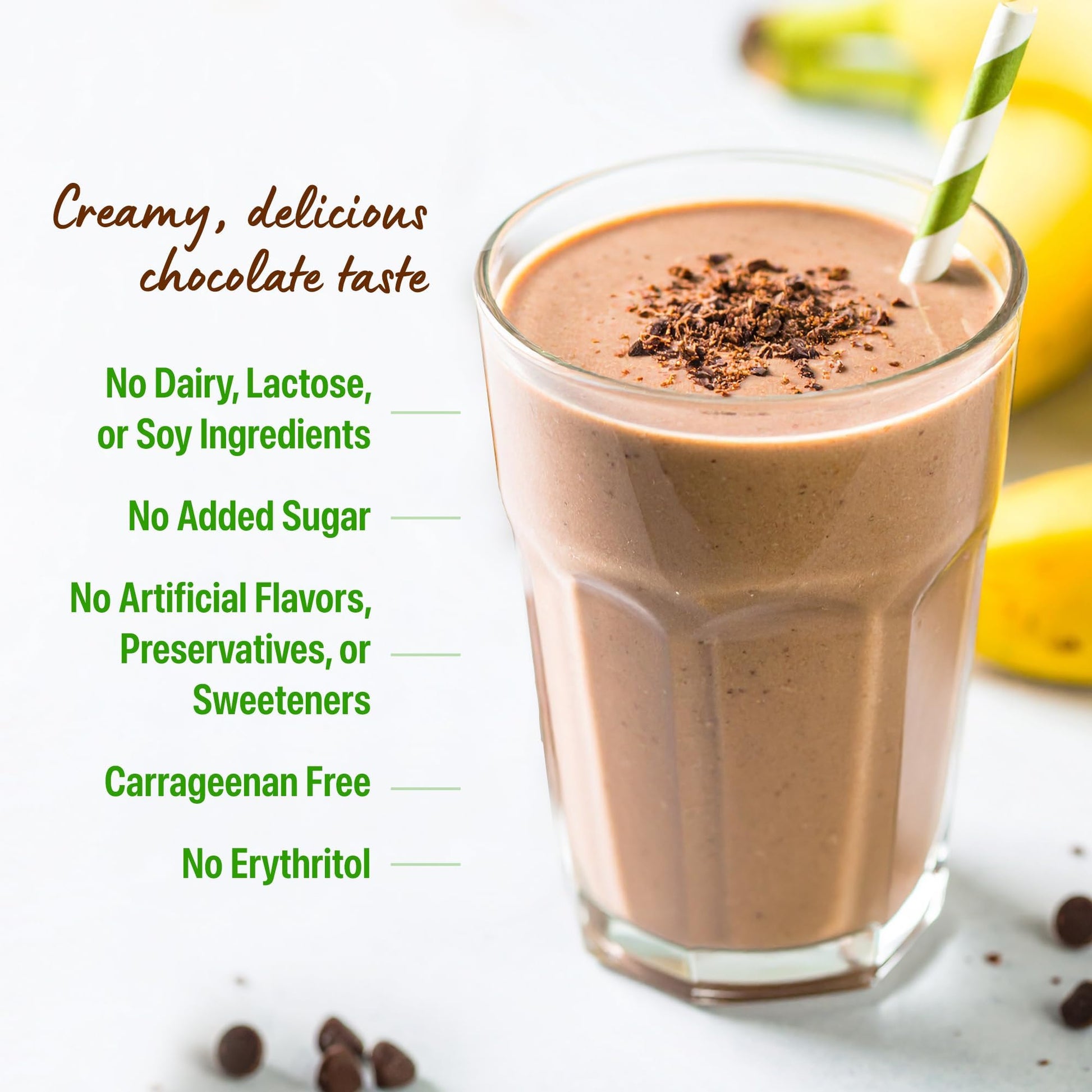 Orgain Organic Vegan Protein Powder, Creamy Chocolate Fudge - 21g Plant Protein, 6g Prebiotic Fiber, Low Net Carb, No Lactose Ingredients, No Added Sugar, Non-GMO, For Shakes & Smoothies, 2.03 lb - Medaid International